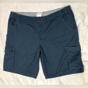 Merona EUC Slate Blue Casual Cargo Shorts size 40